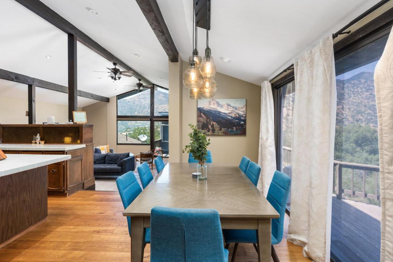 Mountain View, Hot Tub, Open Kitchen, 10M To Sequoia Villa Three Rivers Exterior photo